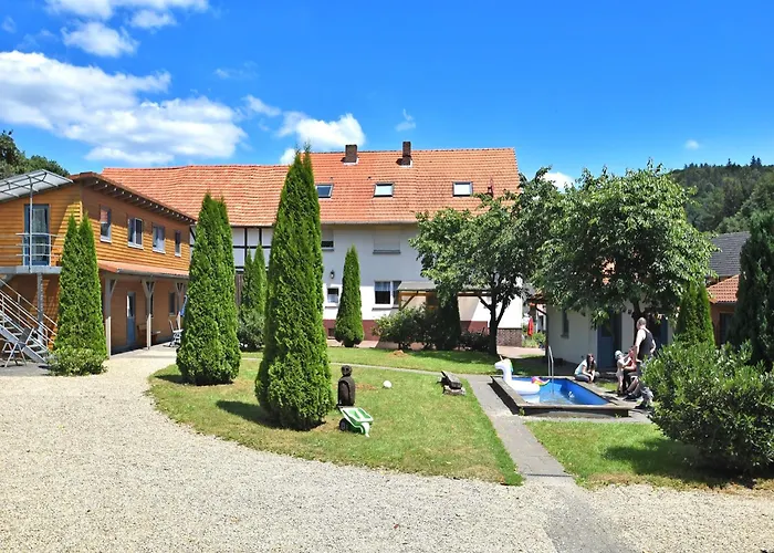 Farm Situated Next To The Kellerwald-edersee National Park With A Sunbathing Lawn Daire *