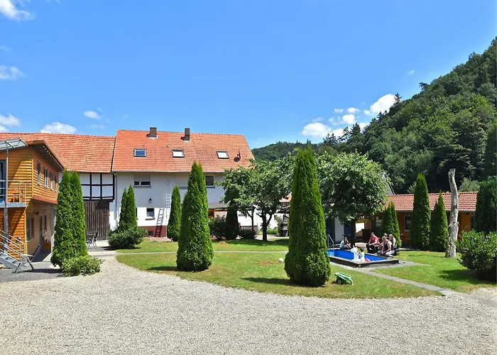 Daire Farm Situated Next To The Kellerwald-edersee National Park With A Sunbathing Lawn