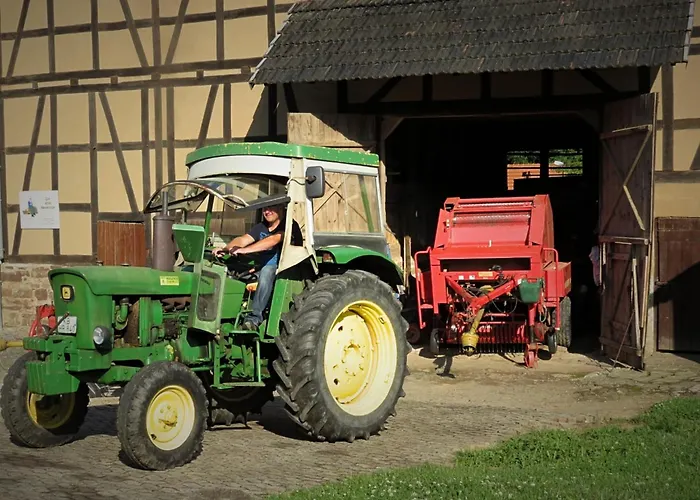 Farm Situated Next To The Kellerwald-edersee National Park With A Sunbathing Lawn